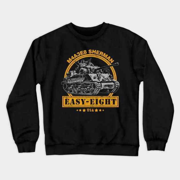 M4A3E8 Sherman Easy Eight Crewneck Sweatshirt by rycotokyo81